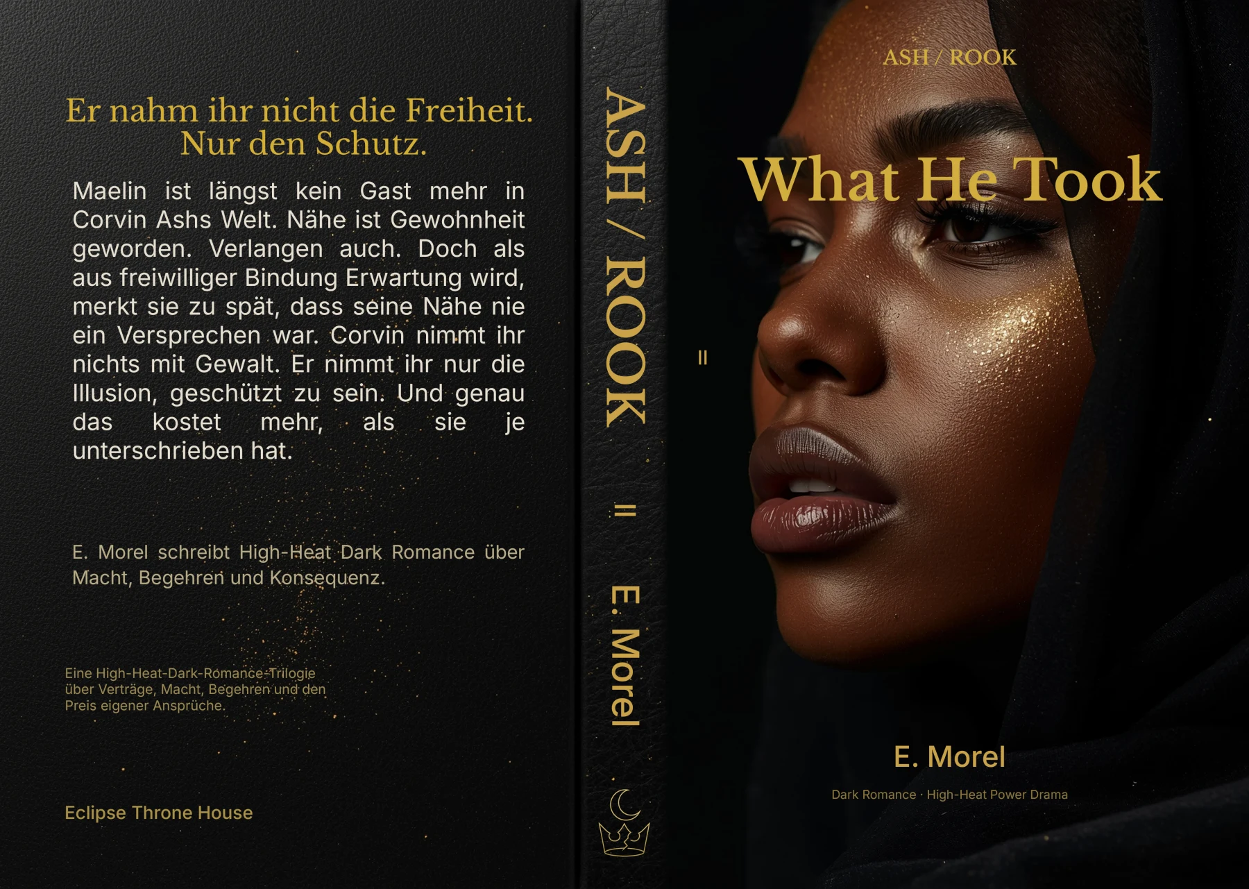 Vollständiger Druckumschlag: What He Took