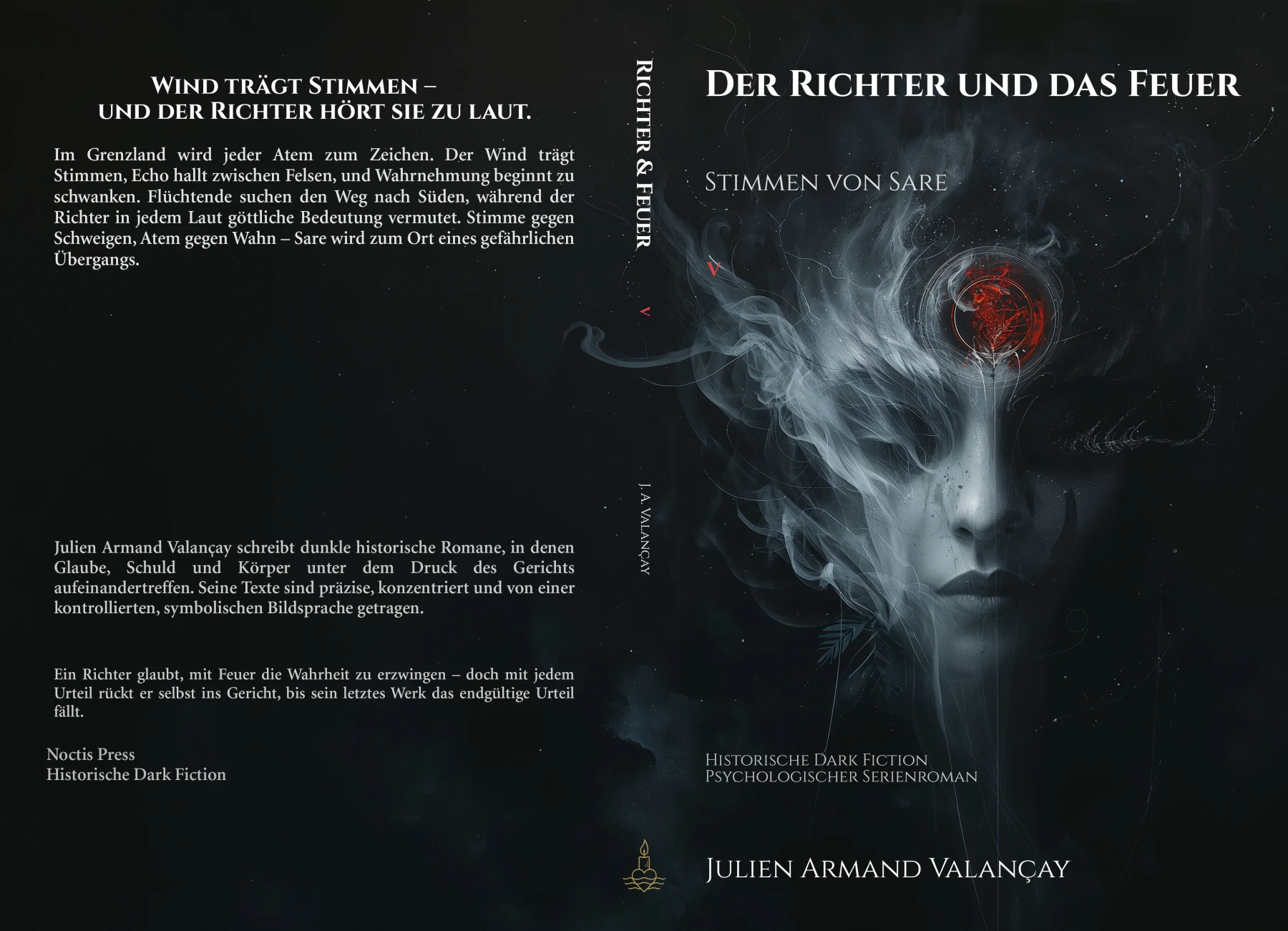 Vollständiger Druckumschlag: Stimmen von Sare