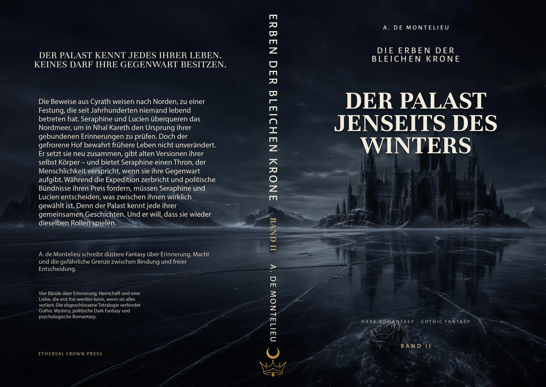 Vollständiger Druckumschlag: Der Palast jenseits des Winters
