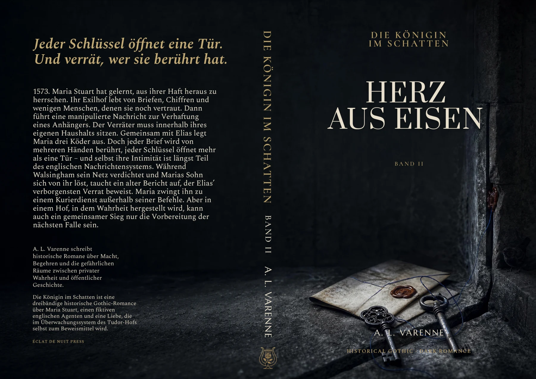 Vollständiger Druckumschlag: Herz aus Eisen
