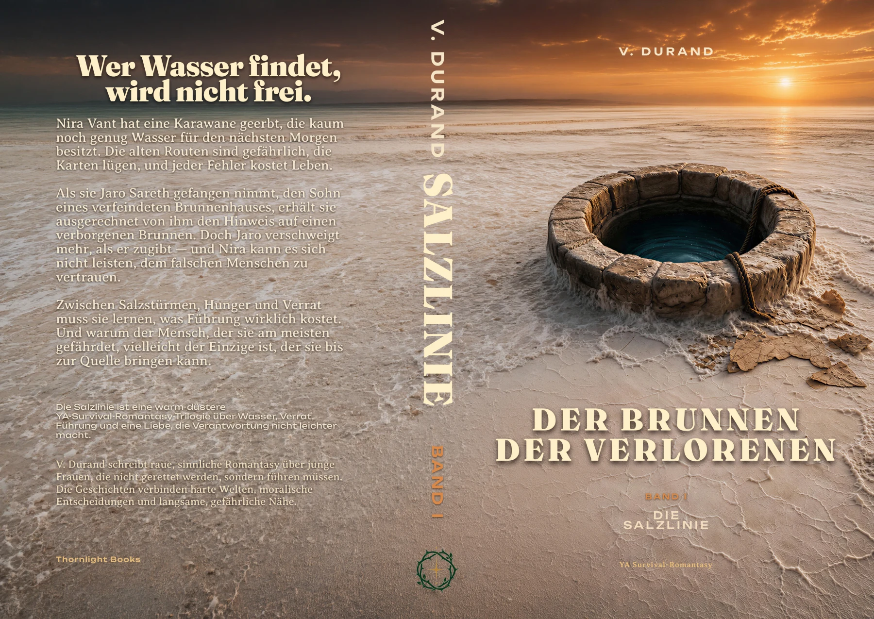 Vollständiger Druckumschlag: Der Brunnen der Verlorenen