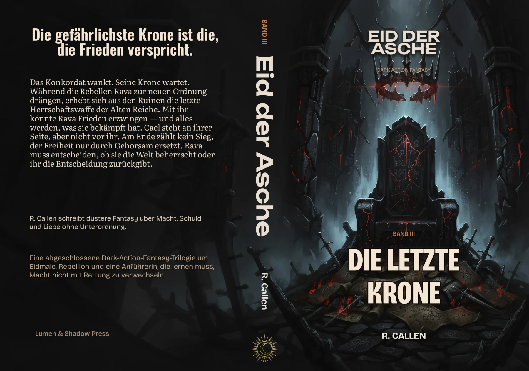 Vollständiger Druckumschlag: Die letzte Krone