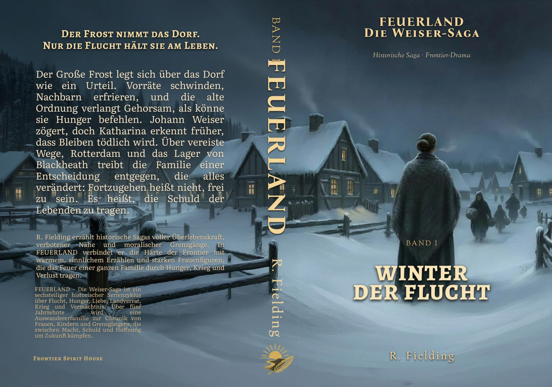 Vollständiger Druckumschlag: Winter der Flucht