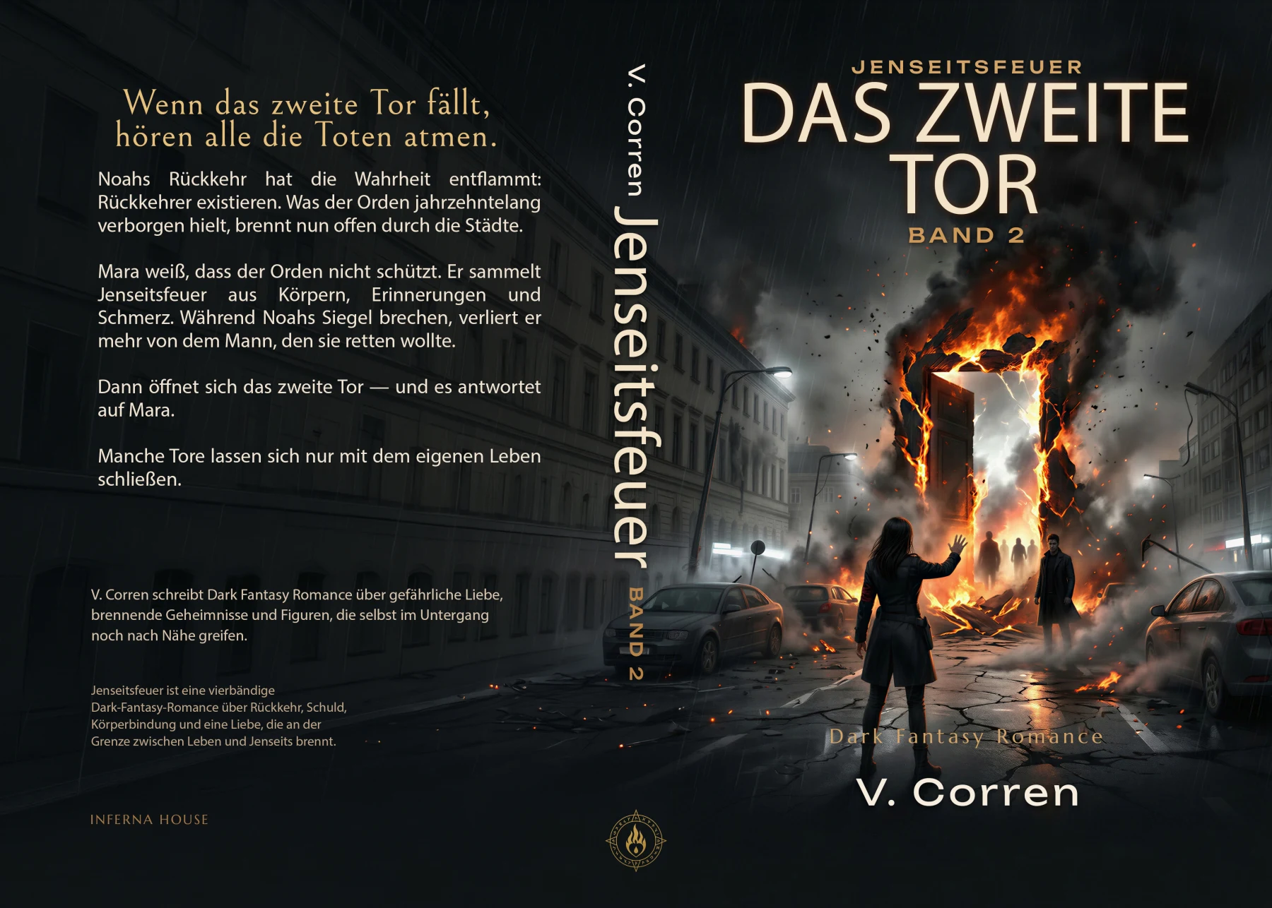 Vollständiger Druckumschlag: Das zweite Tor