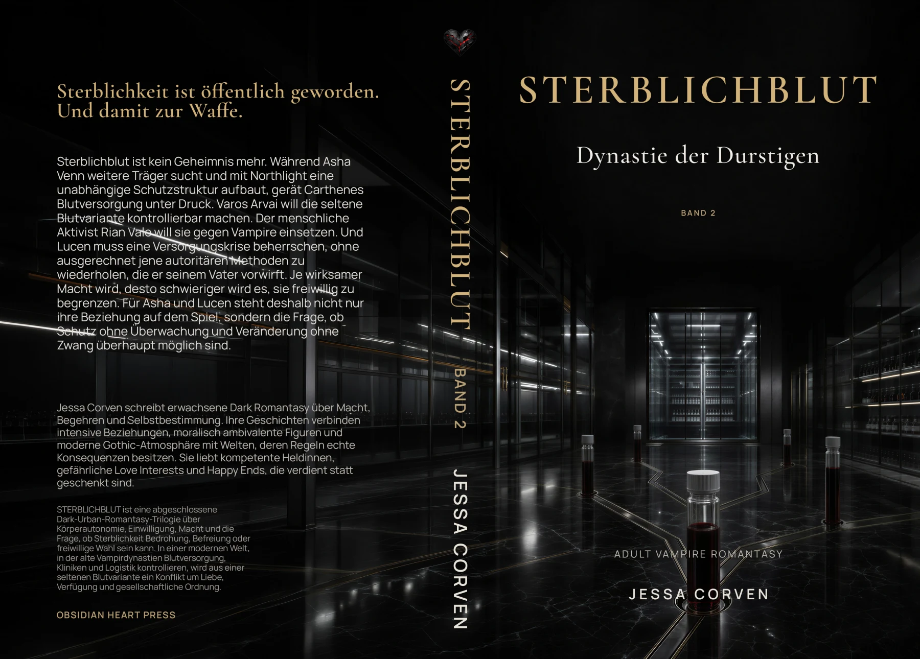 Vollständiger Druckumschlag: Dynastie der Durstigen