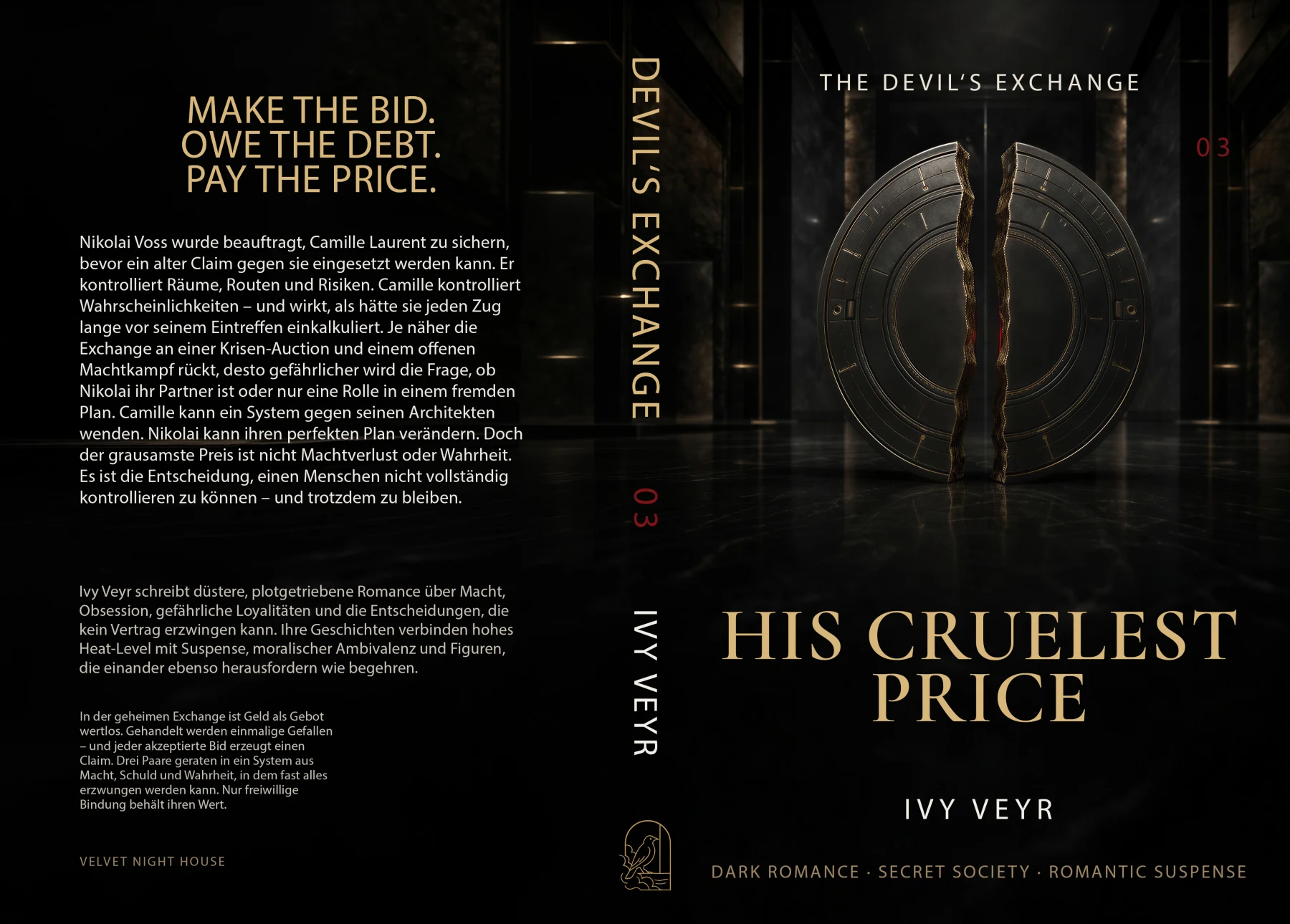 Vollständiger Druckumschlag: His Cruelest Price