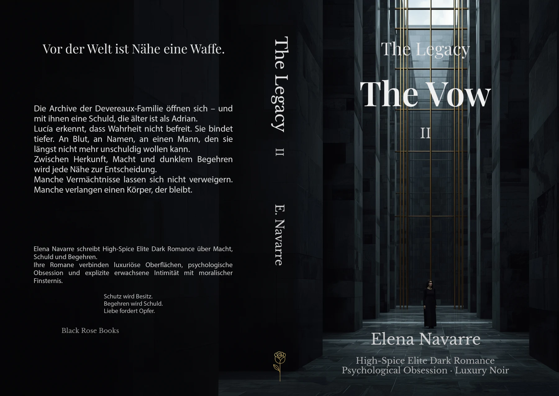 Vollständiger Druckumschlag: The Vow
