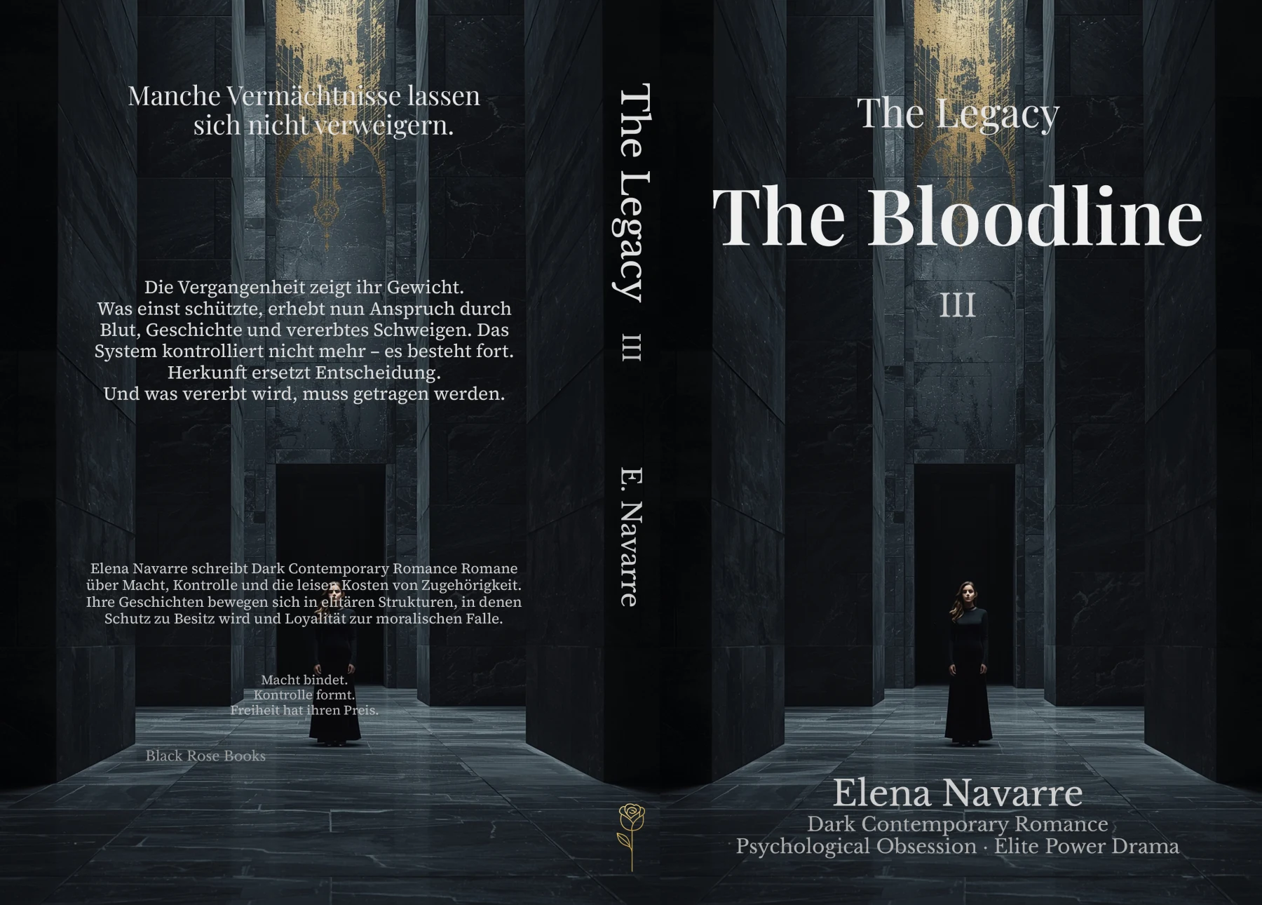 Vollständiger Druckumschlag: The Bloodline